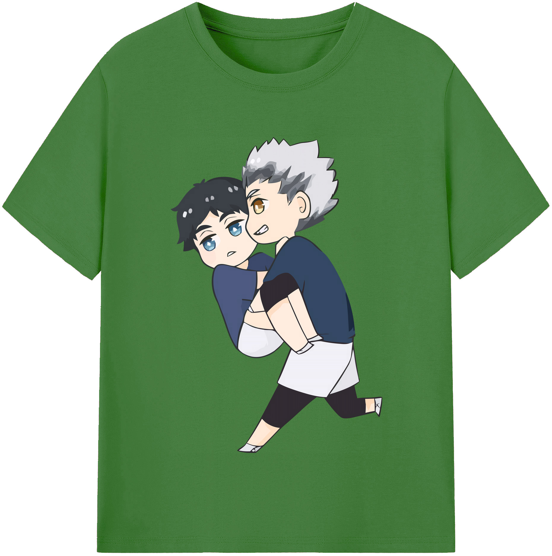 （画像用） ハイキュー!! Haikyu!! レディースカジュアルプリントTシャツ（綿100％）